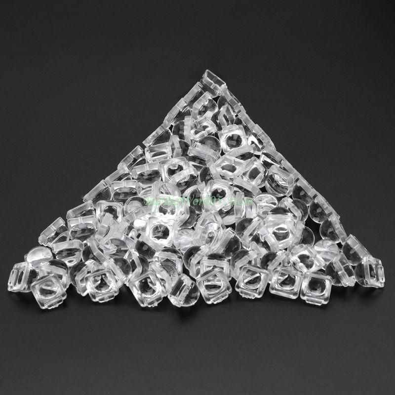 24TE 100PCS High quality Lens for 5050 LED WS2812 APA102 WS2811 SK6812 30 60 140 Degree Lens