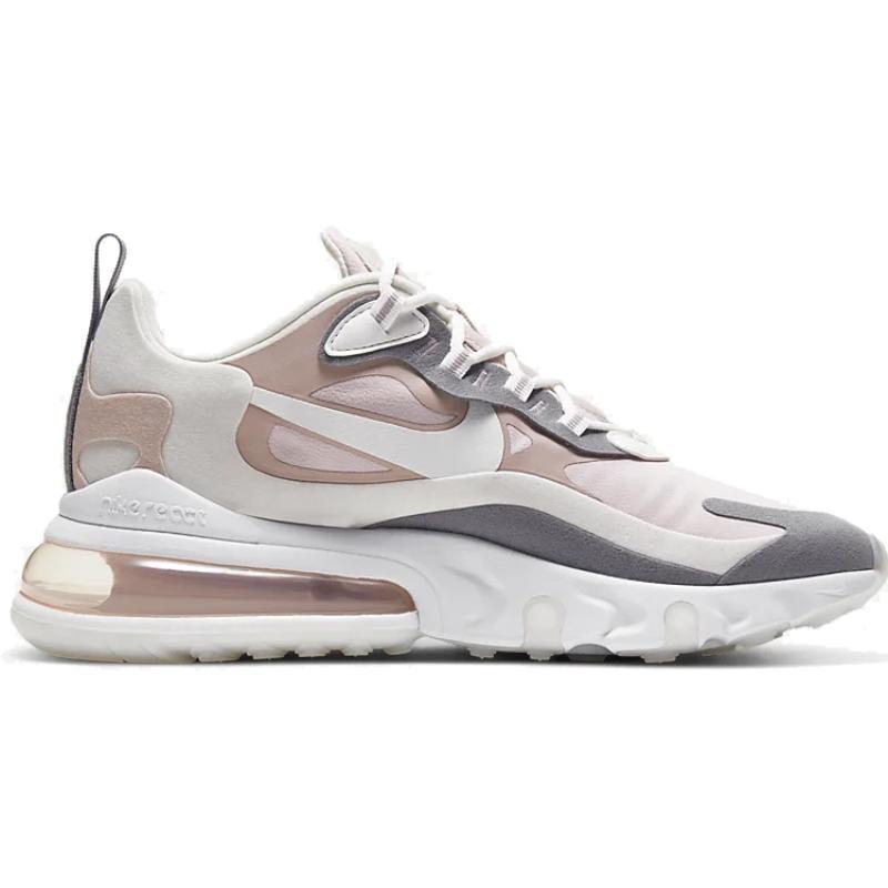 Nike Air Max 270 React Plum Chalk Stone Mauve Women's Sneakers Casual Shoes CI3899-500
