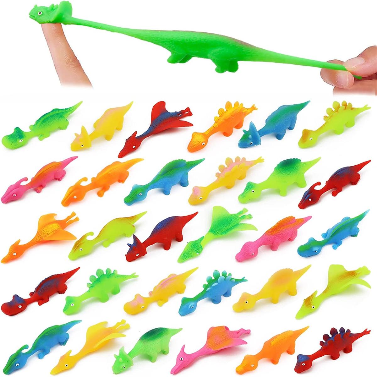 5pcs Dinosaur Pinch Finger Barrage Stress Relieving Toy TPR Turkey Finger Barrage Children s Birthday Party Most Popular Gift