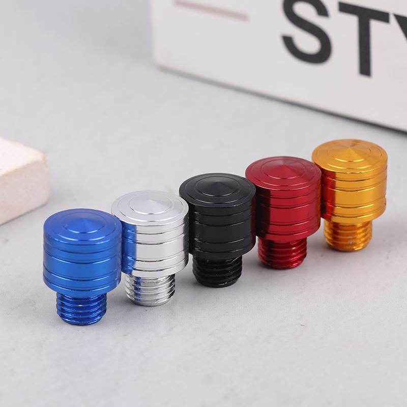 2Pcs Motorcycle Anti-Rust CNC Aluminum M10 Rear View Mirror Hole Plugs Screws Rearview Mirror Holder Moto Accessories