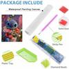 Disney Stitch Flowers Diamond Painting Kit 5D DIY, Suitable for Beginners and Craft Lovers, Interior Space Decoration