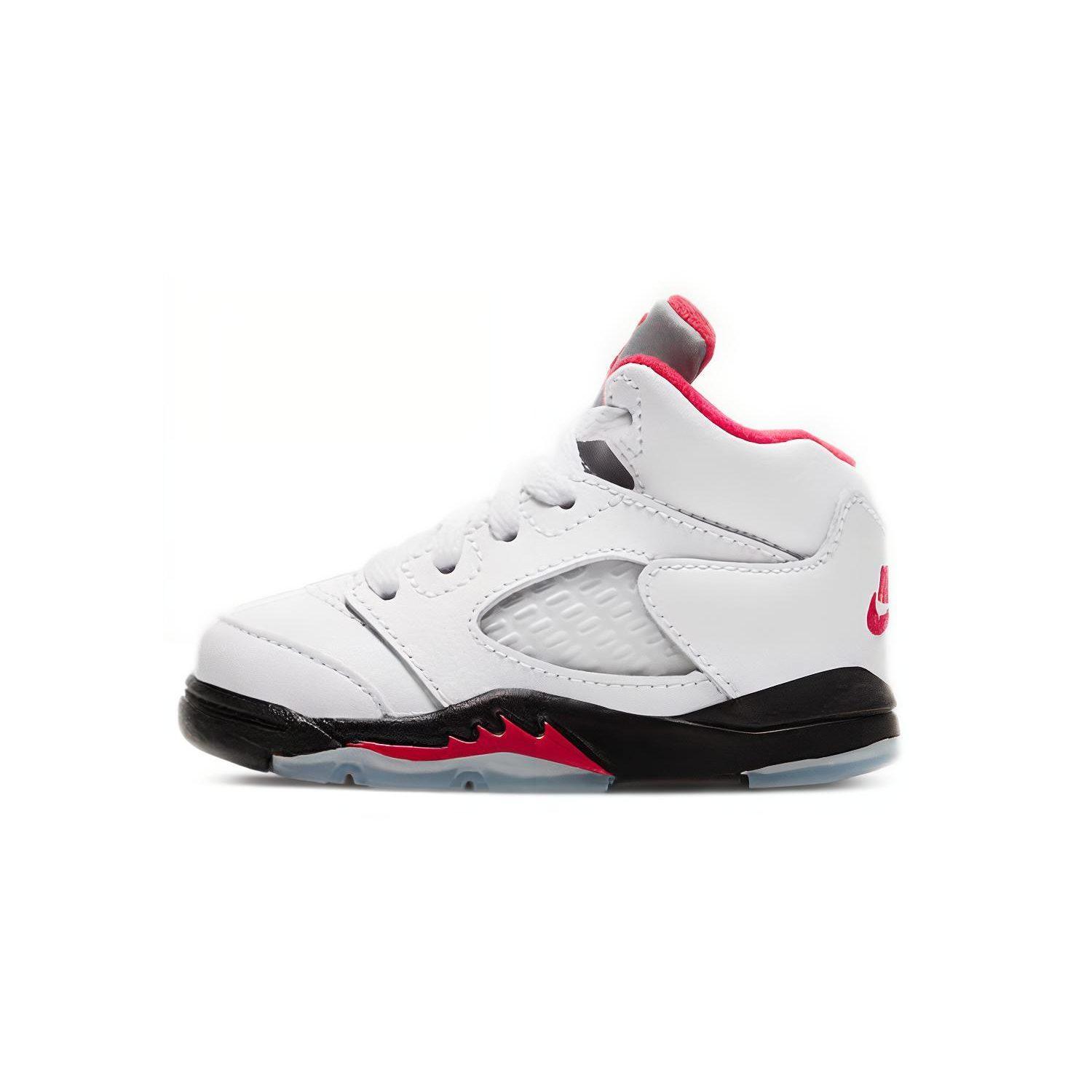 Jordan 5 Retro Fire Red Silver