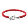 Noter Luck Red Thread Bracelet Men Women Grade A 4mm Fabric String Leisure Team Building Accessories Unfading Wedding Jewelry