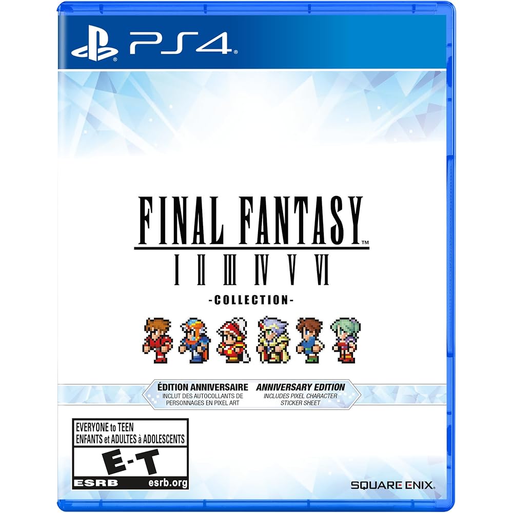 Final Fantasy I-Vi Collection Anniversary Edition (North America) - PS4