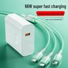 3-in-1 Fast Charging Cable: Compatible with Apple, Huawei, Xiaomi - Type-C Plug