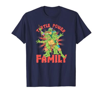 Teenage Mutant Ninja Turtles Family Turtles Power Poster T-Shirt