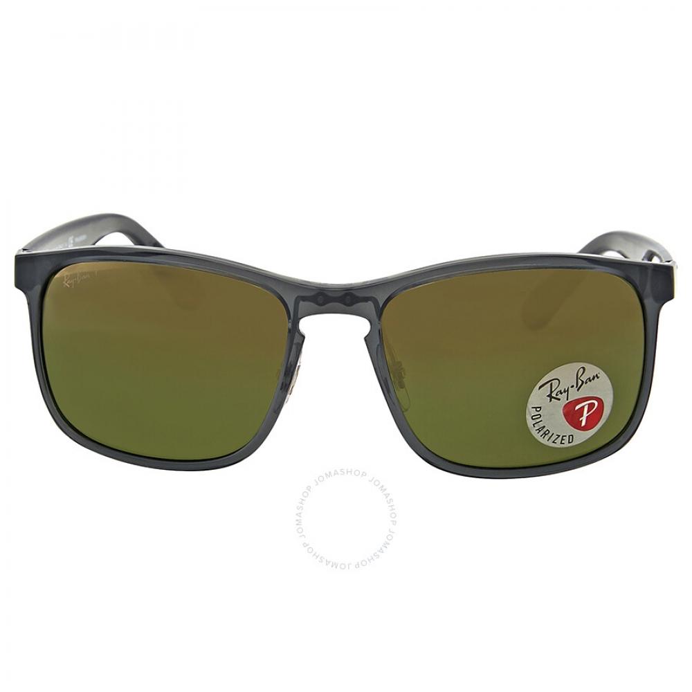 

Ray Ban Chromance Green Mirror Chromance Square Unisex Sunglasses RB4264 876 6O 58