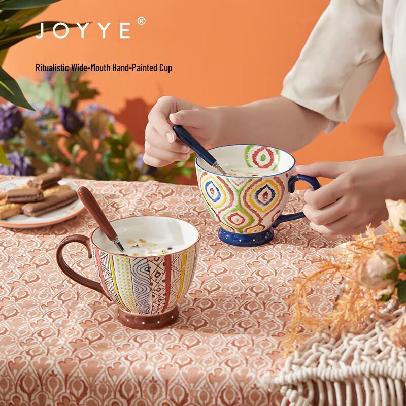 JOYYE Hand-Painted Ceramic Mug