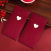 6pcs/set Traditional Red Envelope Chinese Style New Year Packet Money Pockets Spring Festival