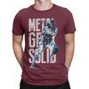 METAL GEAR Funny Graphic 100 Cotton TShirt Metal Gear Solid Tees Tops For Unisex