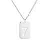 Arabian Military Brand Digital Necklace Men's and Women's Trendy Necklace