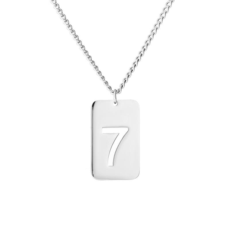 Arabian Military Brand Digital Necklace Men's and Women's Trendy Necklace