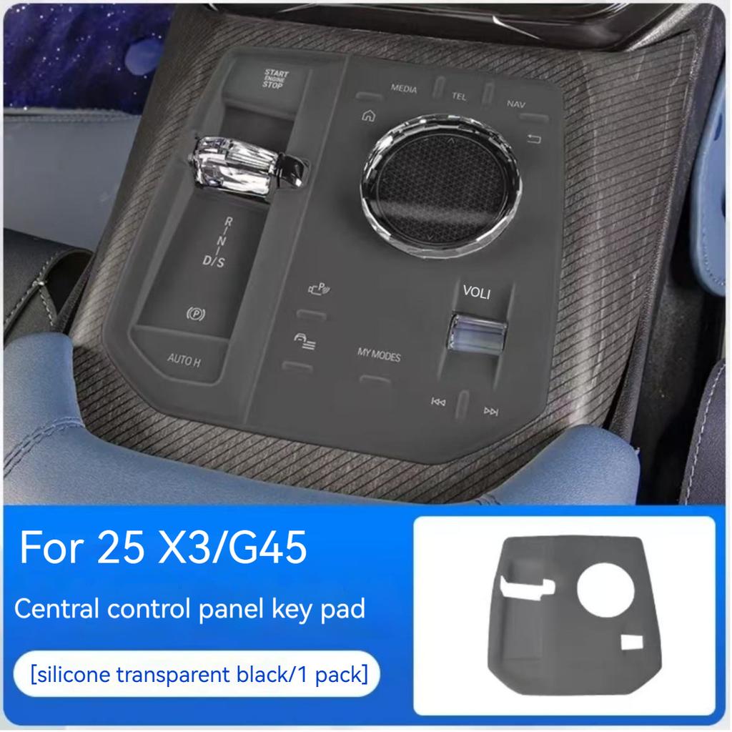 Per BMW X3 G45 2025 Pannello Laterale Protezione Console Centrale Auto in Silicone Tappetino Copertura Cornice Protettiva Stile Auto Accessori Interni