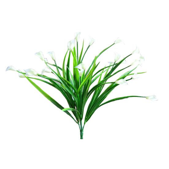 

1шт искусственный цветочный сад DIY этап партии дома свадьба фестиваль ремесло декор белый