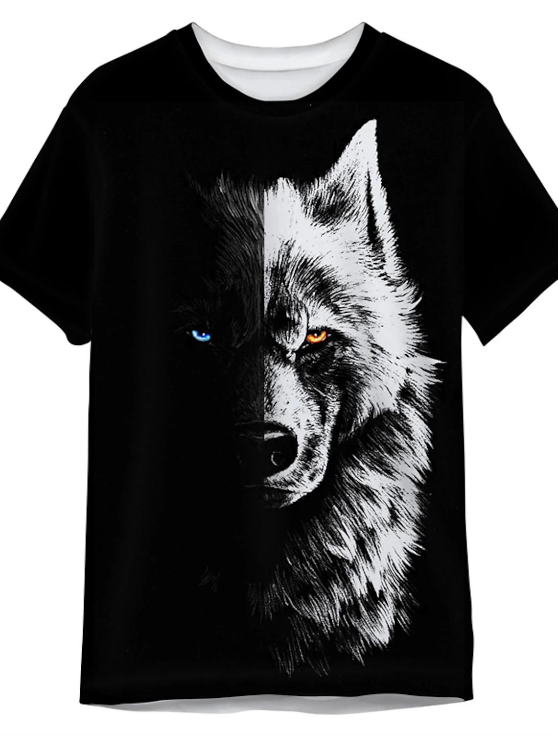 

Мужская футболка с рисунком животного 3D Barbarian Bear с коротким рукавом, модная персонализированная футболка, свободная футболка большого размера, мужская одежда 5XL