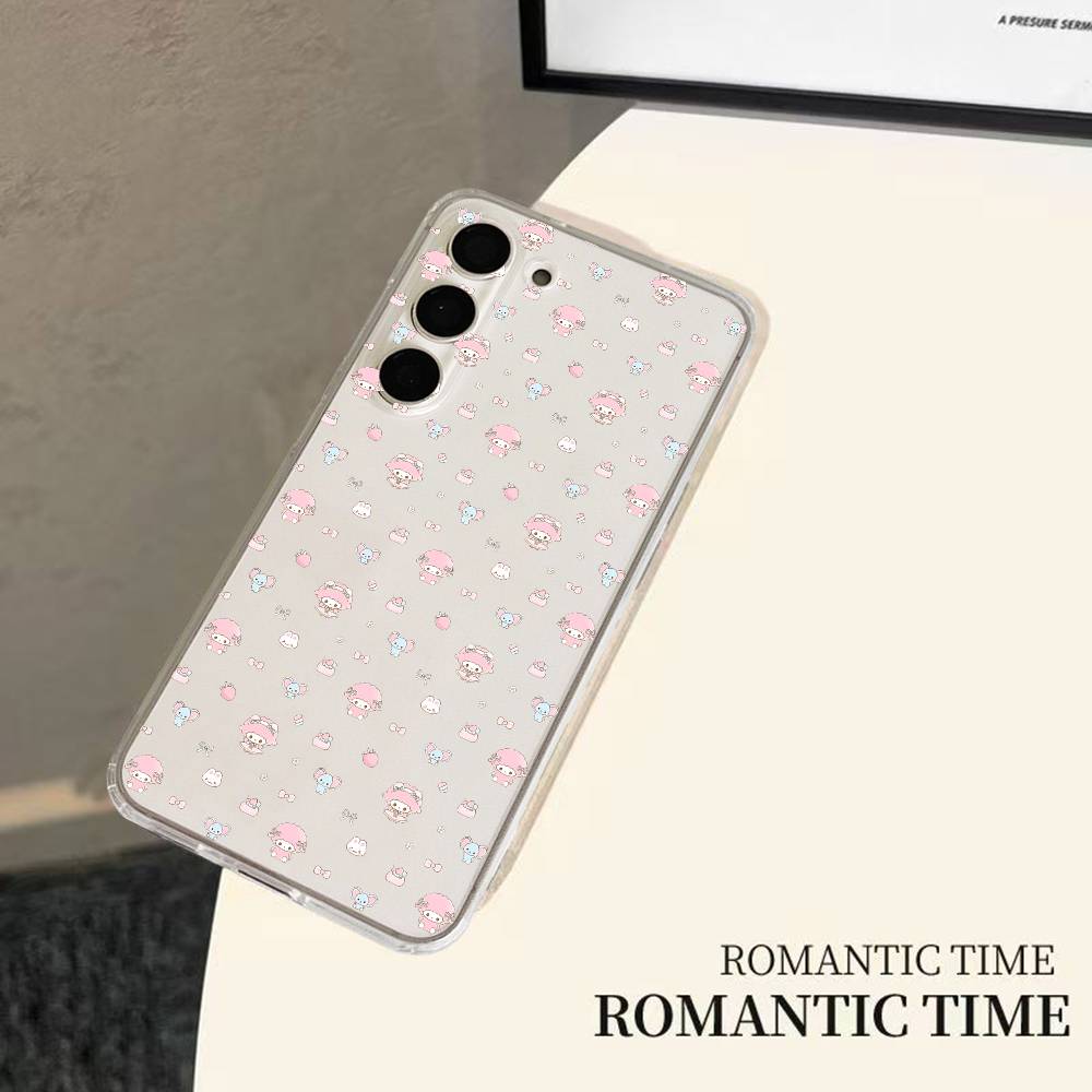 MY S-SWEET P-PIANO Phone Case For Samsung Galaxy S21 S22 S23 S24 S25ULTRA FE Ultra Plus5G A52S Transparent Cover