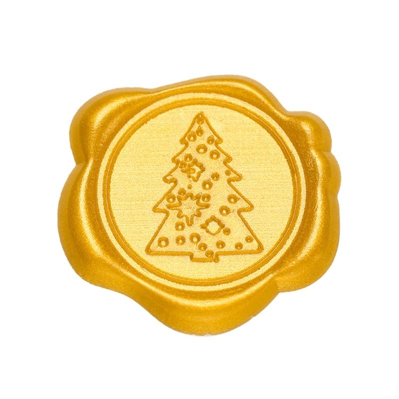 10Pcs Embossed Seal Stickers Adhesive Seal Decals for Wedding Invitations, Envelope, Birthday Valentines Christmas Card
