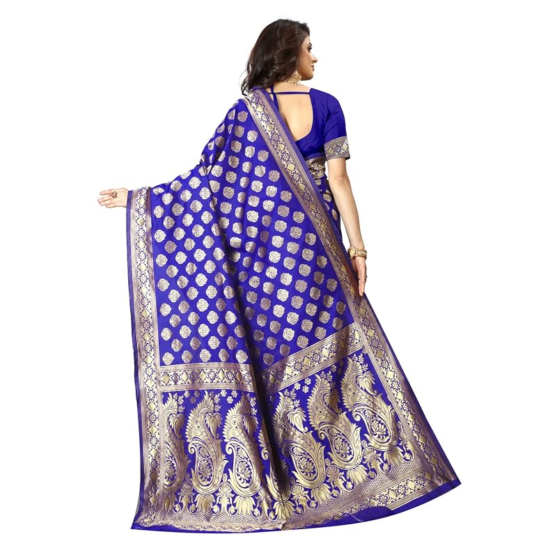 Sugathari Womens Art Silk Kanchipuram Saree (SAN PARI R )