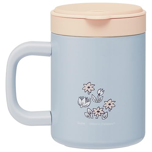 Skater Insulated Stainless Steel Mug with Inner Cup, Vacuum Insulated, Double-Walled, Moomin Design, 320ml/330ml, TMG4NI