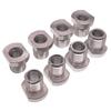 2 Piezas Adaptadores de Amoladora Angular Tornillos Adaptador Rosca M10 a M14 y M16 Conexión de Broca Para Uso Profesional