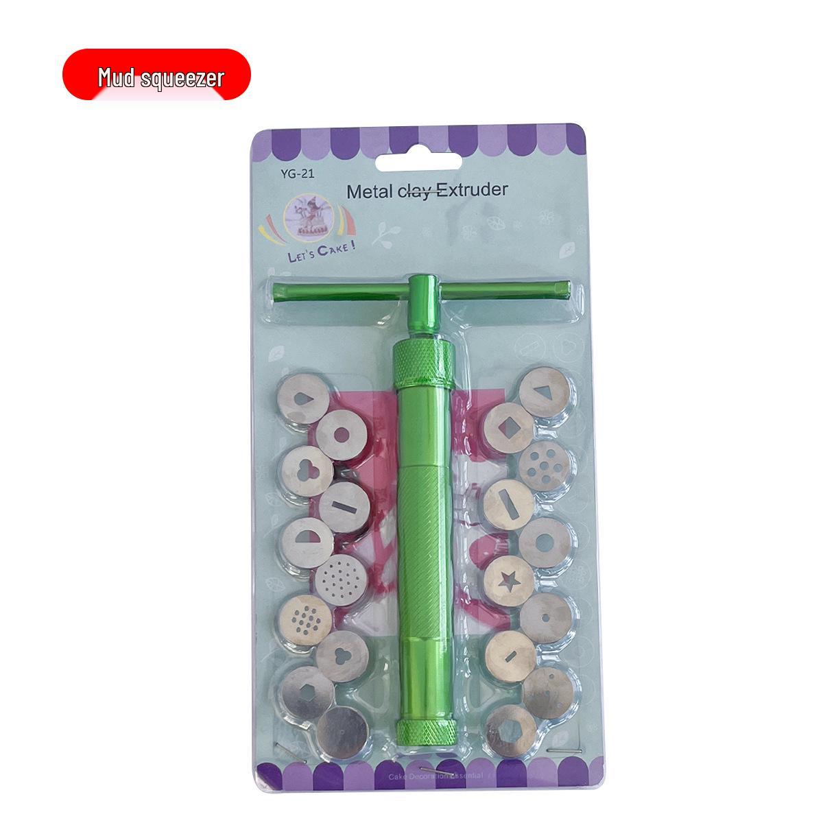 Hai Ao Hua Clay Extruder Gun for DIY Polymer and Fondant Shaping