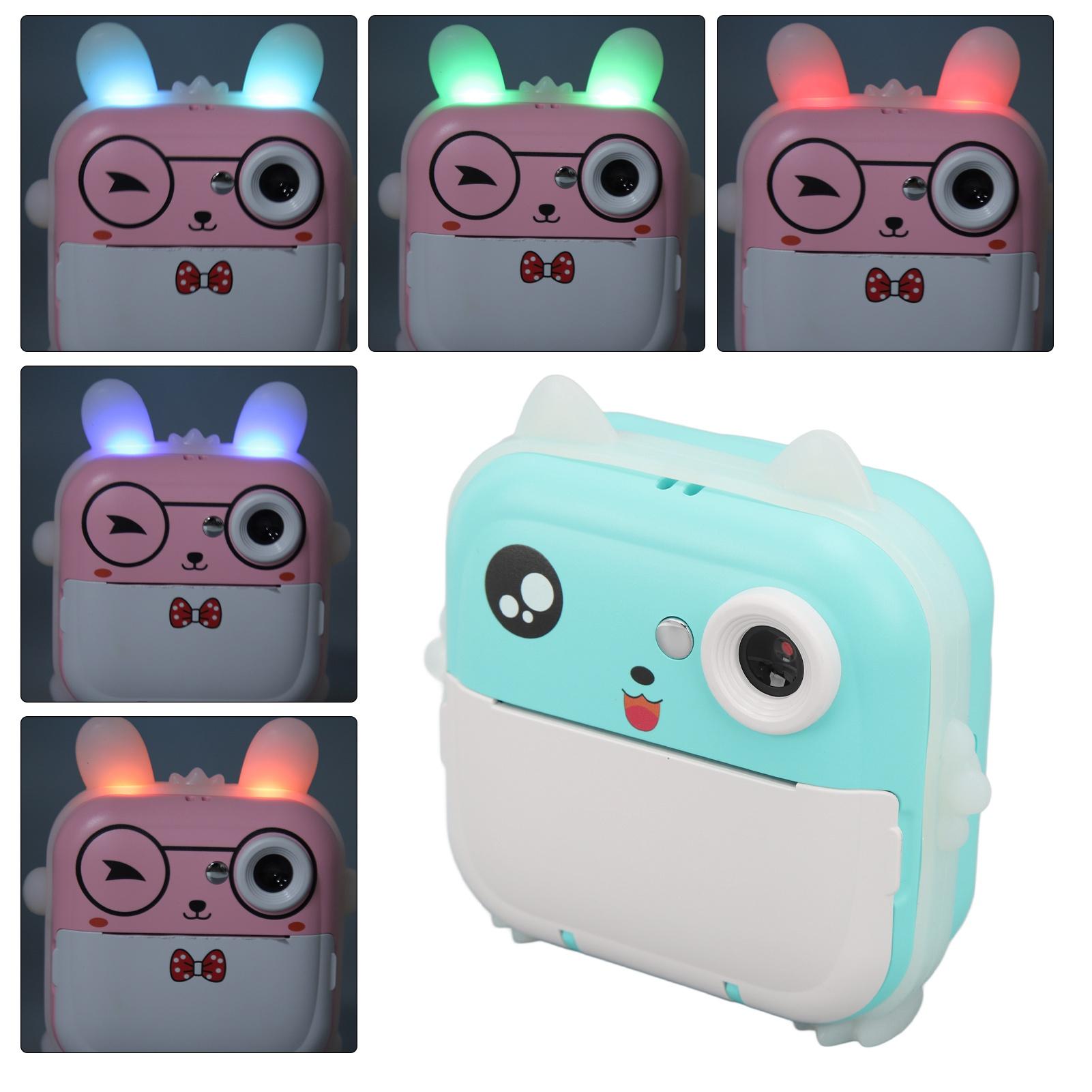 Детская милая камера с принтом 24 МП, мультизум, мультяшная, умная детская камера, цифровая камера с термопечатью