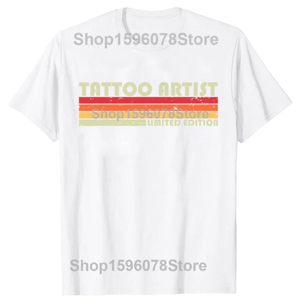 Funny Tattoo Artist Ink Doing A Tattoo T Shirts Summer Graphic Cotton Streetwear Short Sleeve Birthday Gifts Tshirt Mens Cloth