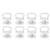 2/4/8Pcs Reusable Replacement Buttons with Built-in Hook Set Twist Lock Mechanism Simple Installation Bag Hooks Buttons