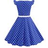Modisches Polka Dot Kinderkleid Frischer Retro-Rock