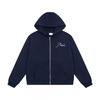 RHUDE Sweat à capuche en coton épais à imprimé graphique pour homme Décontracté Coupe ample Streetwear Jeune