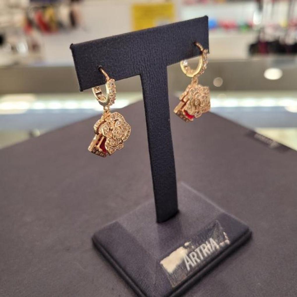 ARTRIA Rose Ruby E Pink Earrings JTOERFR0034PKF