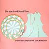 OIMG Disposable Triangular Paper Cake Stands 3-Pack
