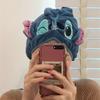 Disney Stitch Dry Hair Towel Women Fashion Coral Velvet Drying Wrap Strong Water Shower Hat Wiping Bath Hats Tool Gifts