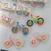 24 Style Diy Mini Radish Car Model Puzzle Assembly Toy Children'S Finger Bicycle Ornament Detachable Educational Holiday Gift