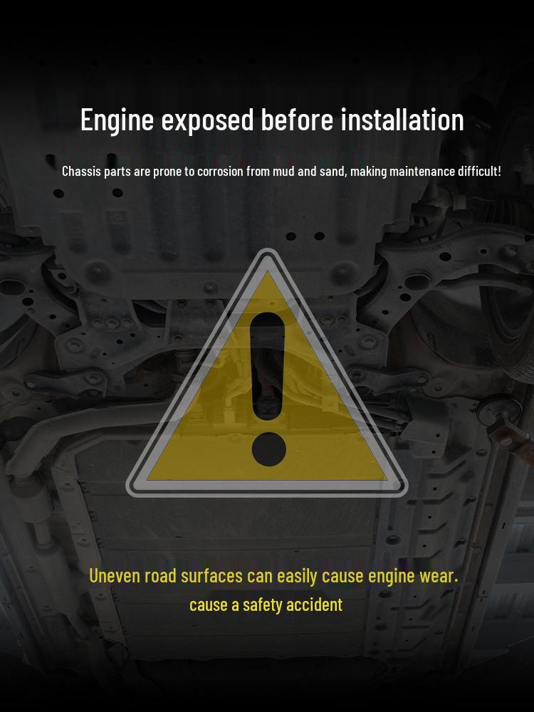 Underbody Protection Plate for 2016-2024 Honda Civic 10th Gen Models