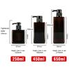 Soap Dispenser Bottle Foaming Shampoo Bottle Refillable Pump Bottle Shampoo Body Wash Lotion Bottle Foam Container For Bathroom