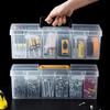 1/7pcs Tool Parts Storage Box Set Multi-Compartment Tool Organizer,Sorting Box For Screws,Wrenches,Hardware Accessories,and Toys