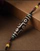 Tibetan Nine-Eyed Dzi Bead Retro Ethnic Necklace