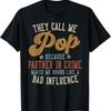 They Call Me Pop Funny Fathers Day T Shirt