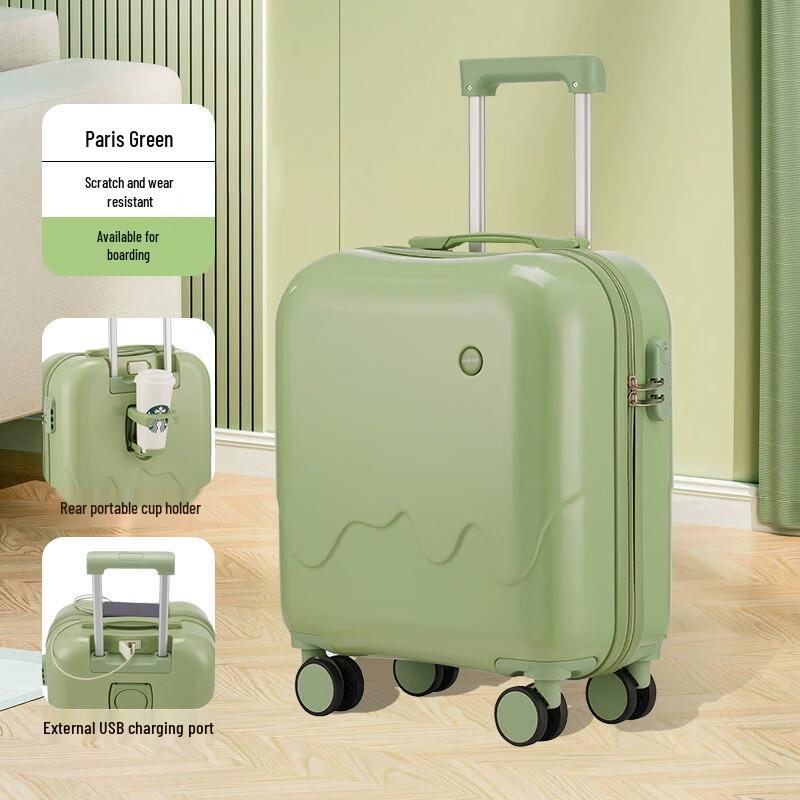 Talk Bear 18-inch Smart Carry-on Travel Suitcase
