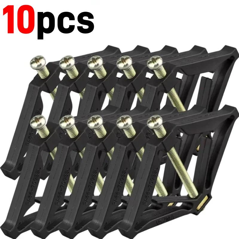 50-1PCS Type 86 Cassette Repairer Dark Wall Switch Bottom Box Fixed Support Rod Switch Socket Replacement Repair Box Support Rod