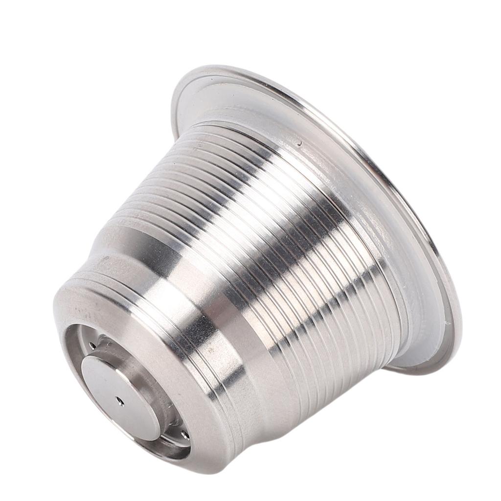 Reusable Coffee Pod 304 Stainless Steel Refillable Coffee Filter Capsule Cup with Brush and Spoon for Coffee Makers