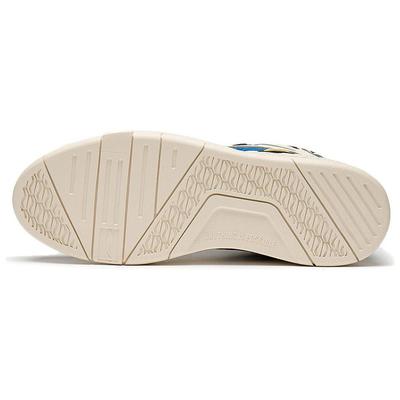 Li Ning Wave MID PRM Synthetic Leather, Leather Trendy Slip Resistant, Abrasion Resistant, Lightweight Mid Top AGCS151-2