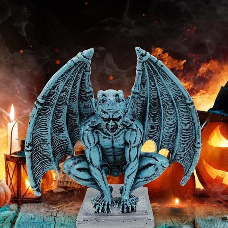 Крыло Дракона Каменная Статуя Демон Крыло Ангела Каменная Статуя Открытый Крытый Гостиная Автомобиль Украшения Сада