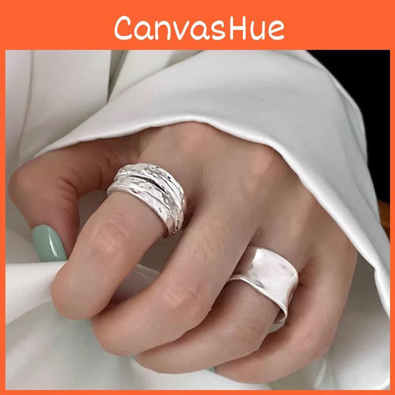 Stilvoller Geometrischer Offener Verstellbarer Kupferring Für Frauen Trendiges Modeaccessoire 2023