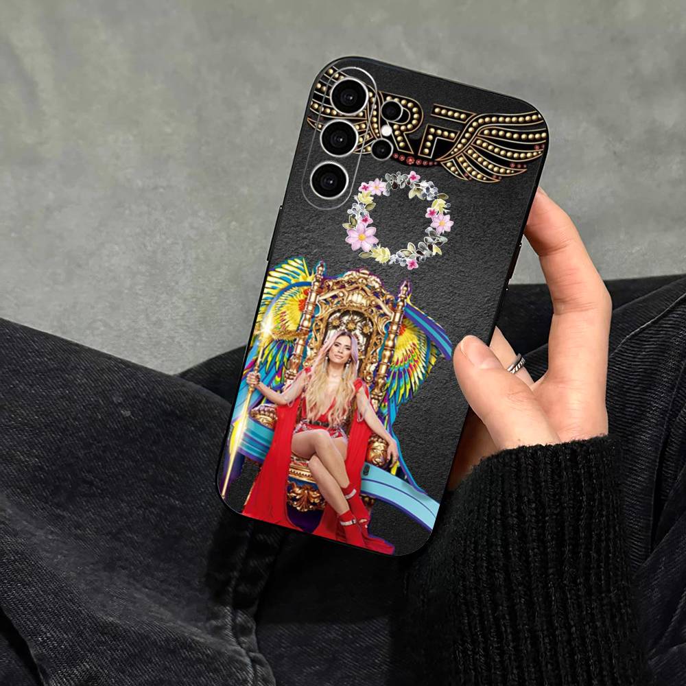The Queen of Flow Phone Case For Samsung S25,S24,S21,S22,S23,S30,Ultra,S20,Plus,Fe,Note,10,9,5G Black Cover
