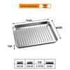 ZISIZ Small Oven Stainless Steel Baking Tray