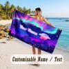 Personalized Beach Towel,Kirby Custom Printed Name Text, Super Absorbent Towel For Beach Vacation