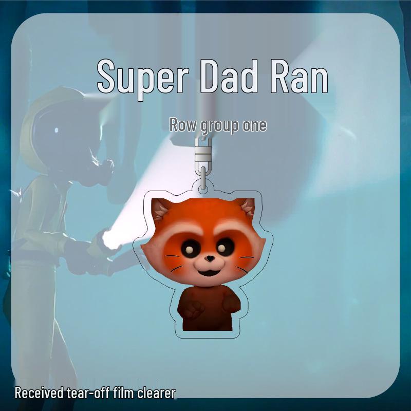 Supernatural Action Little Bear Keychain & Backpack Pendant