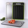 Multifunctional Cutting Board With Knife Sharpener Garlic Grater Double-Sided Non-Slip Chopping Board Defrosting Plate Alloy Aluminum Kitchen